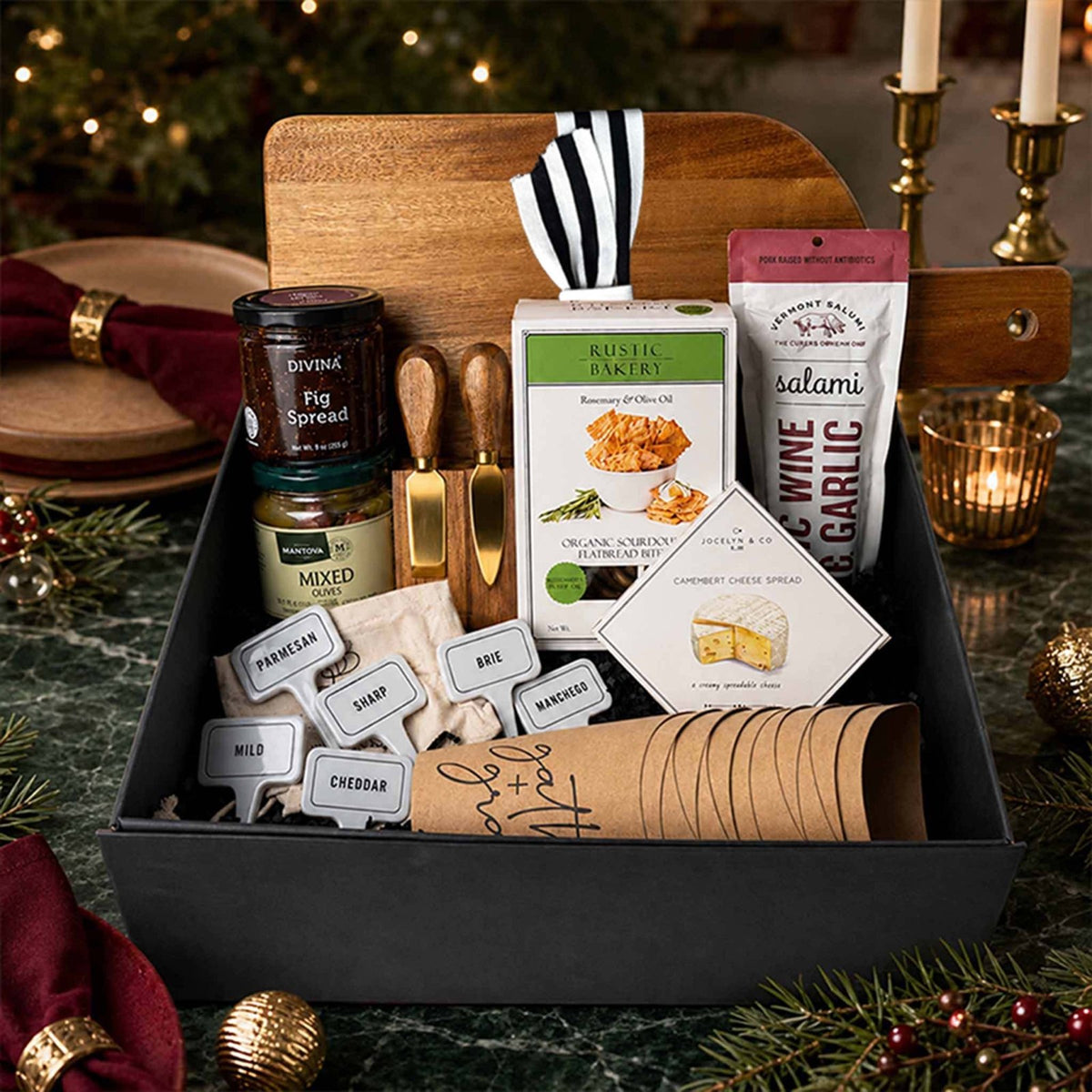 Gather & Graze Charcuterie Gift Basket