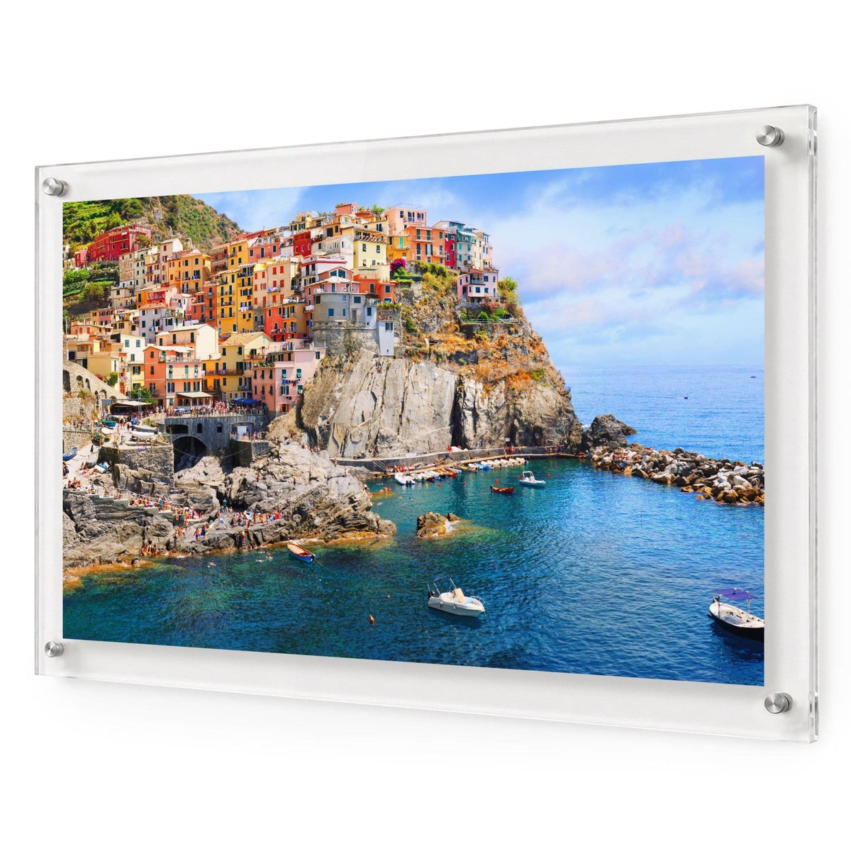 Italian Coast Acrylic Wall Art Print
