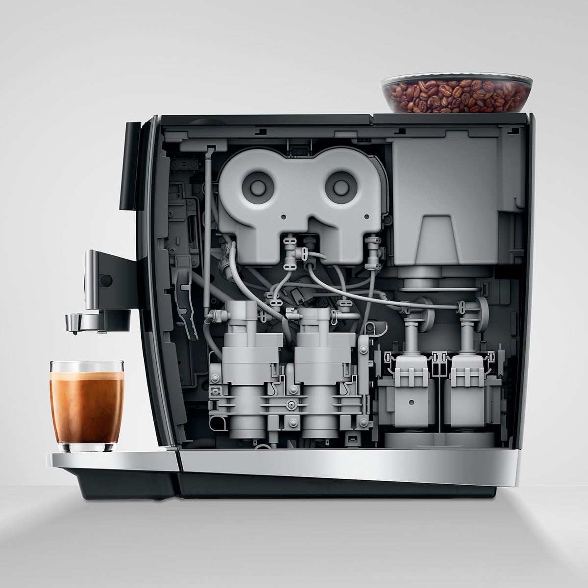 JURA GIGA 10 Fully Automatic Espresso Machine, Diamond Black
