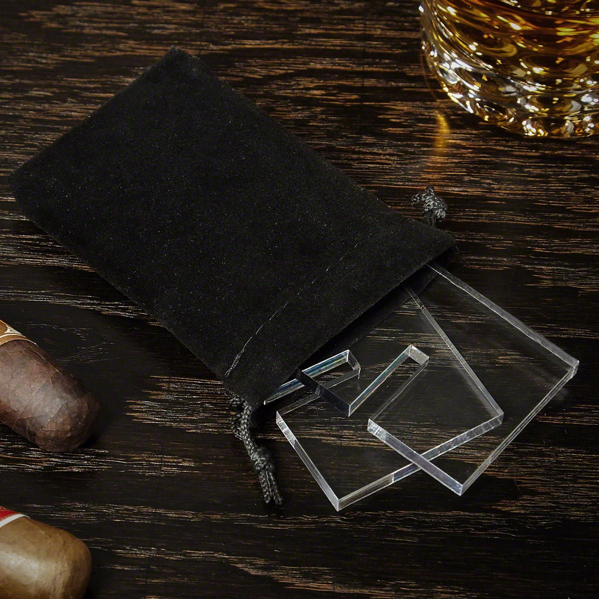 Make My Day Custom Whiskey and Cigar Gift Set