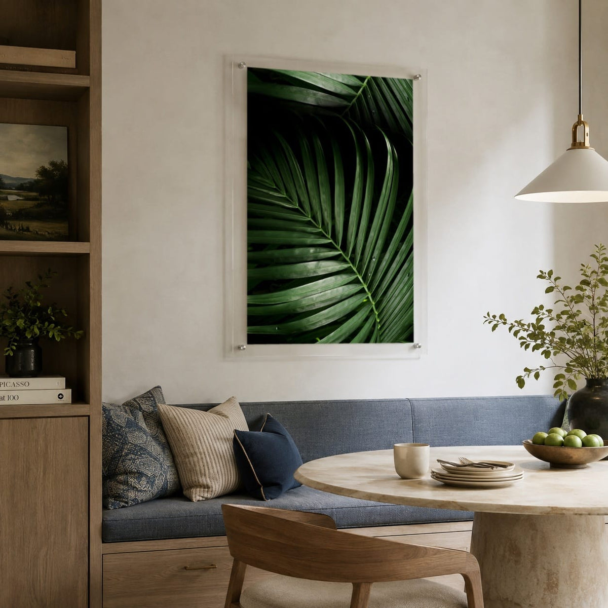Midnight Palm Acrylic Wall Art Print