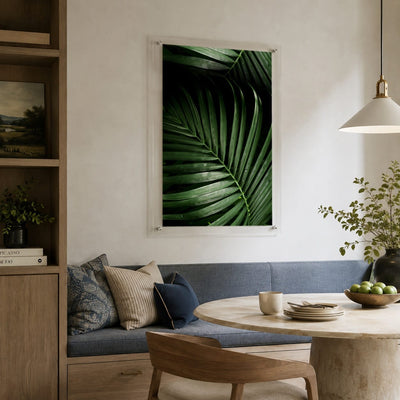 Midnight Palm Acrylic Wall Art Print