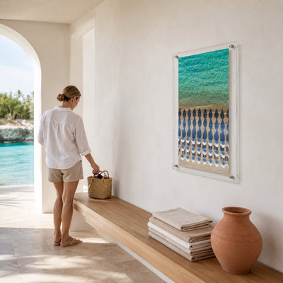 Morning Cabana Acrylic Wall Art Print