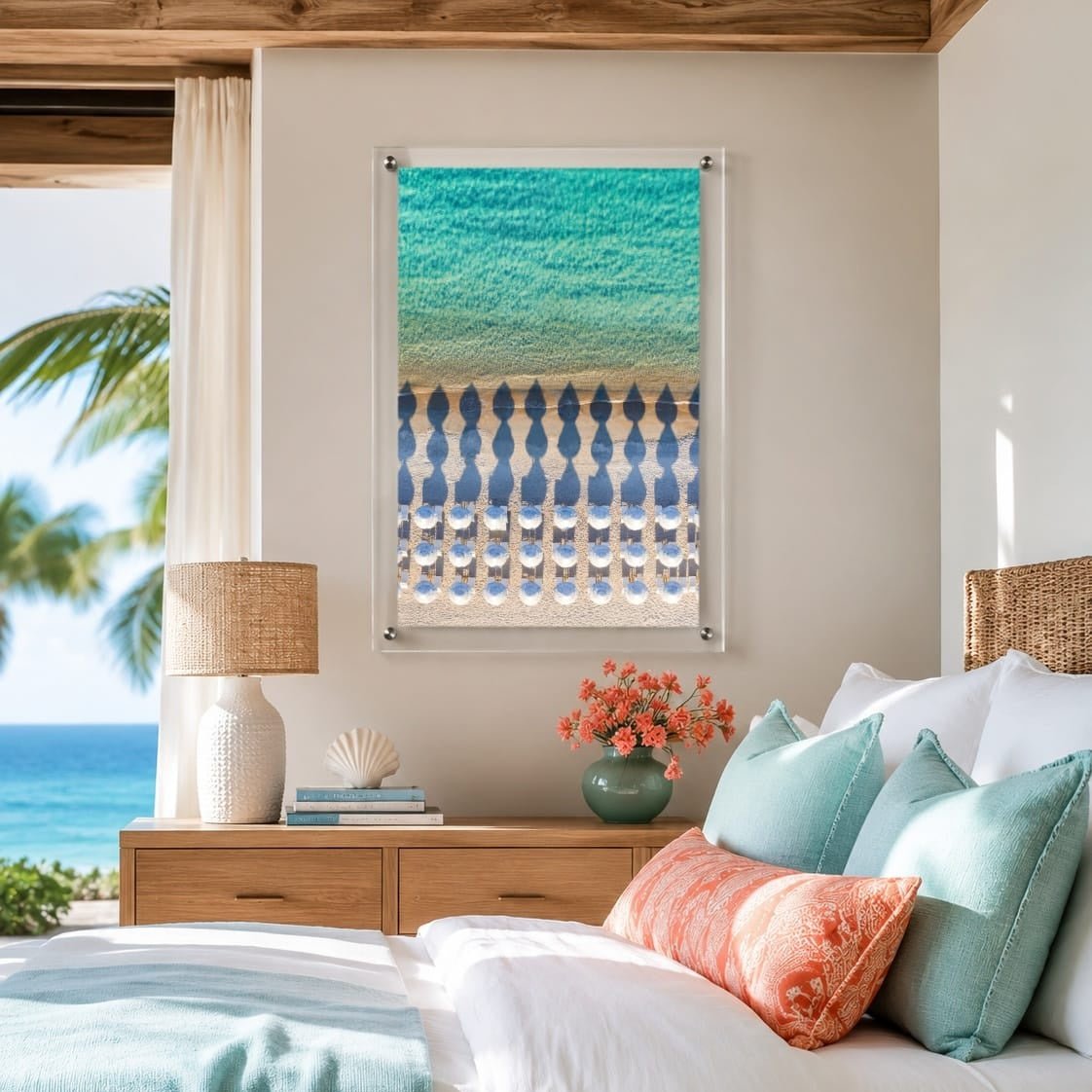 Morning Cabana Acrylic Wall Art Print