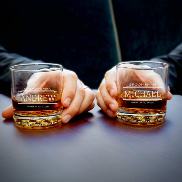 Personalized Buckman Whiskey Gift Set