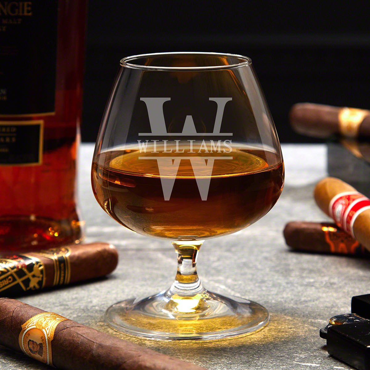 Personalized Cognac Brandy Snifter