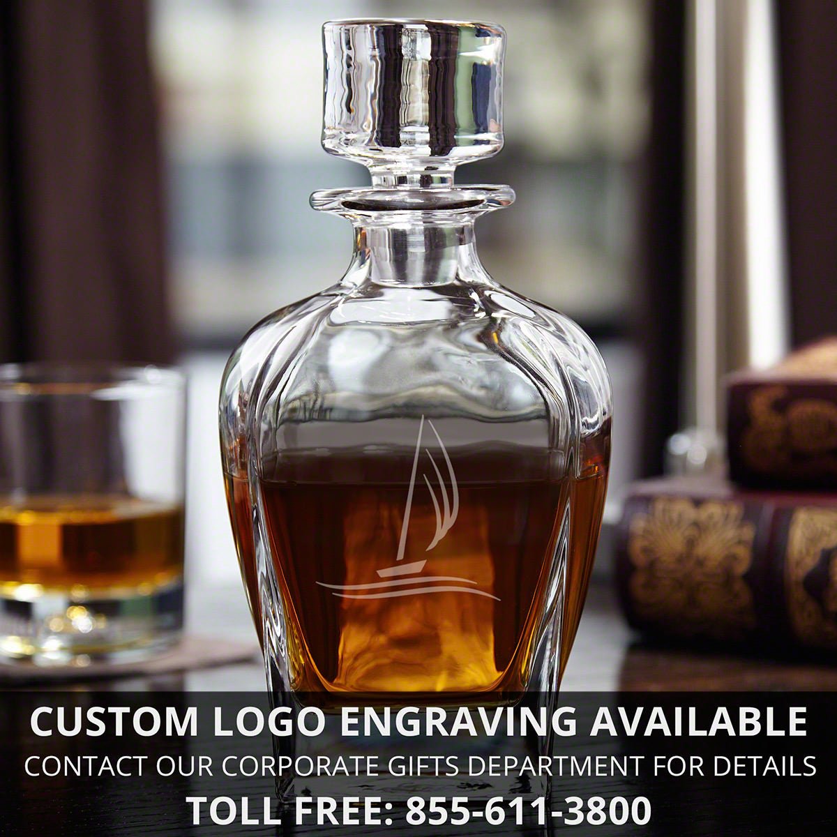 Personalized Draper Whiskey Decanter