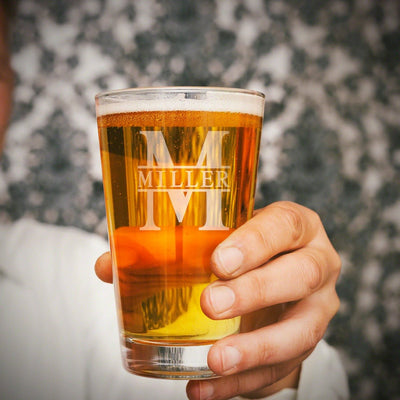 Personalized Pint Glass