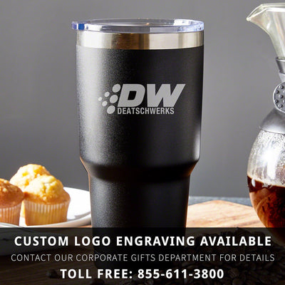 Personalized Stainless Steel Drink Tumbler 30oz - Insulated Black