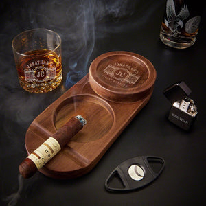 Ashtray + Glass + Accessories