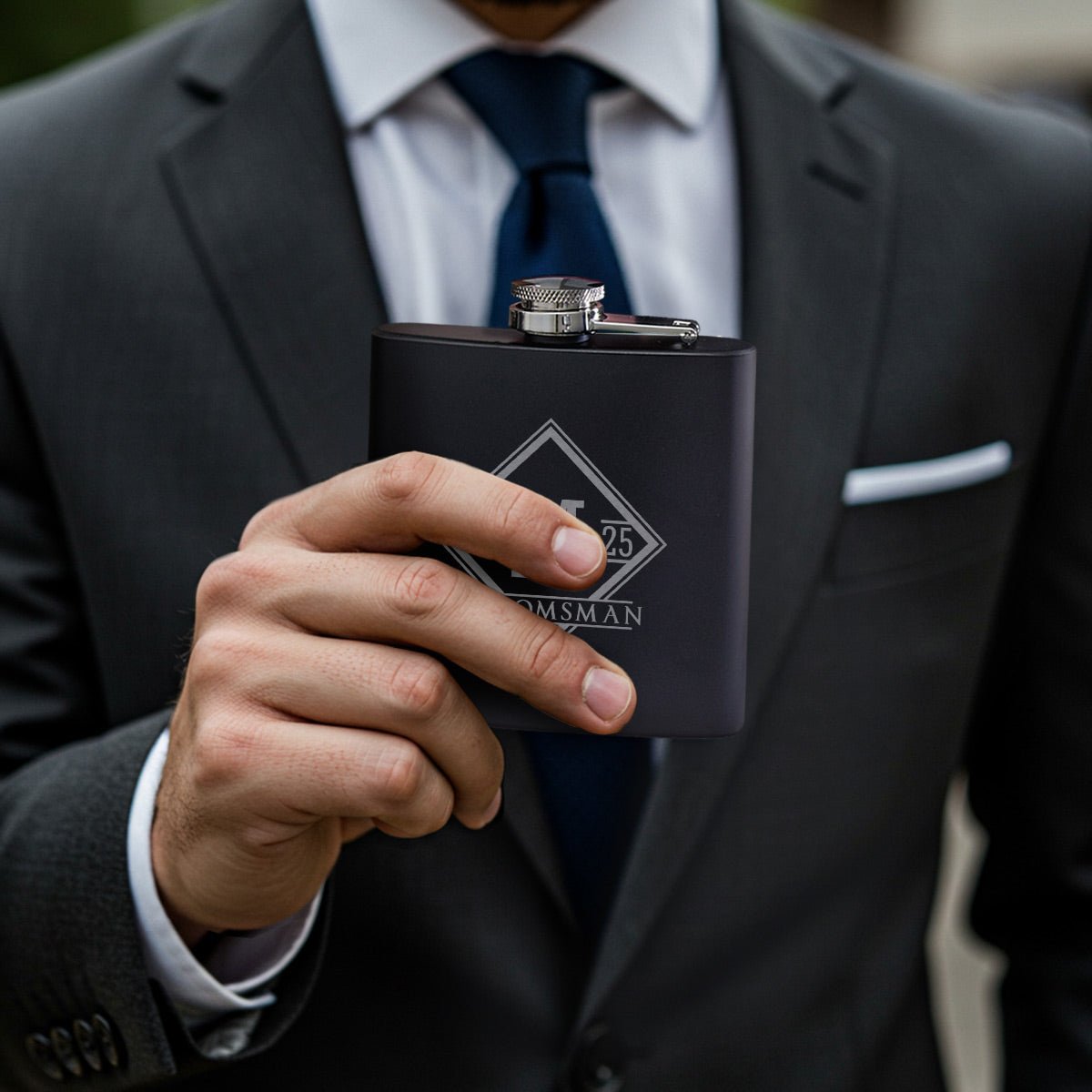Personalized Whiskey Flask
