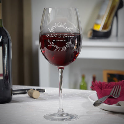 Personalized Wine Glass