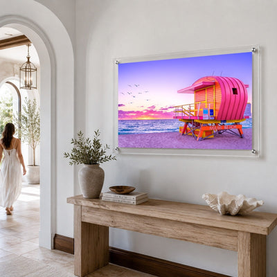 Pink Patrol Acrylic Wall Art Print