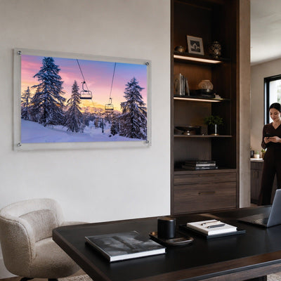 Pink Sky Apres Acrylic Wall Art Print
