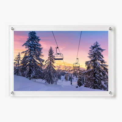 Pink Sky Apres Acrylic Wall Art Print