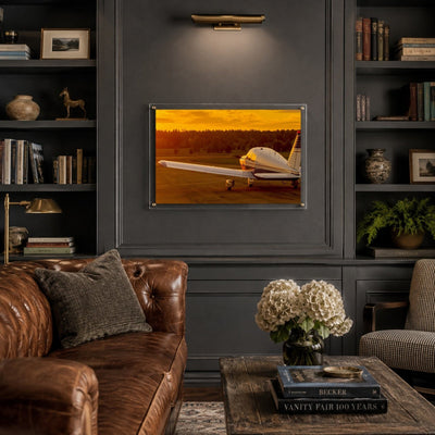 Piper, Cleared for Sunset Acrylic Wall Art Print