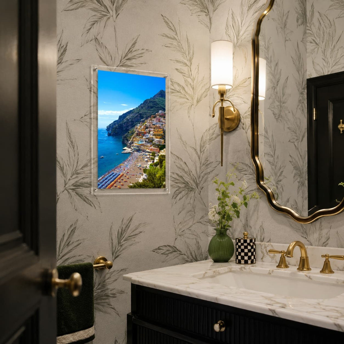 Positively Positano Acrylic Wall Art Print