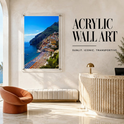 Positively Positano Acrylic Wall Art Print