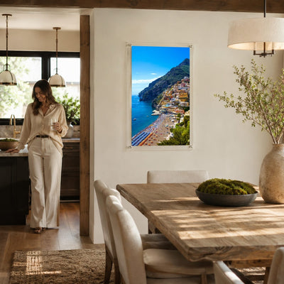 Positively Positano Acrylic Wall Art Print