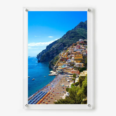 Positively Positano Acrylic Wall Art Print