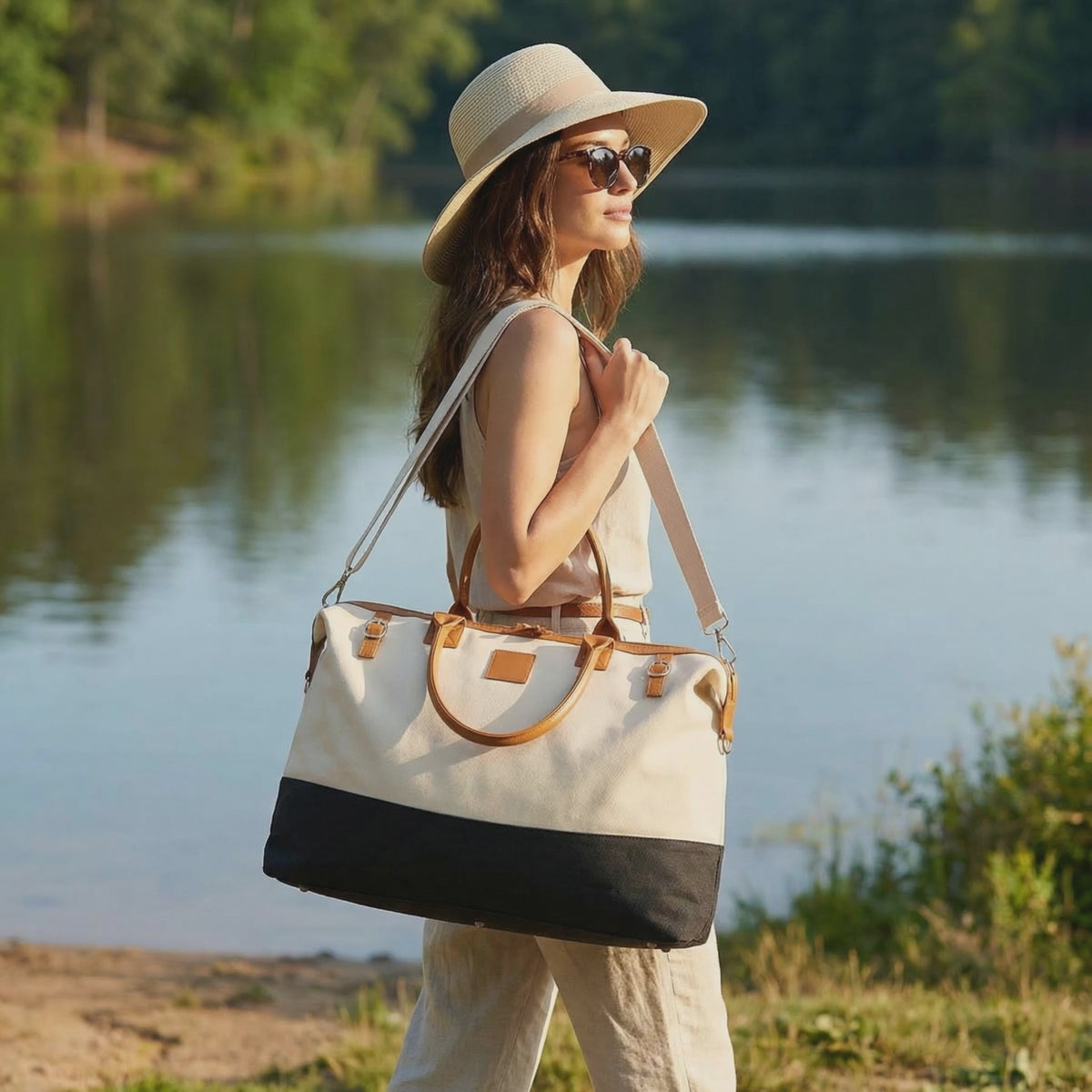 Weekender Tote Bag Carry All for Women