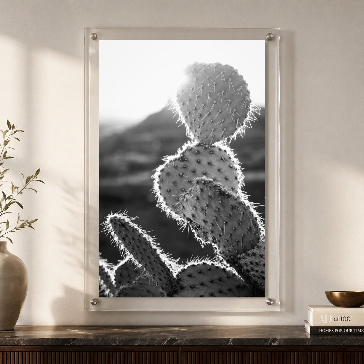 Prickly Business Acrylic Wall Art Print