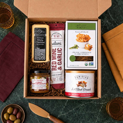 Savory Snacks Gourmet Gift Basket