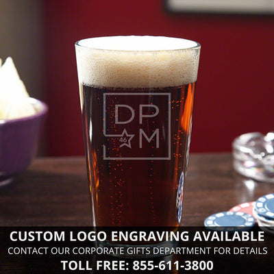Signature Beer Gift Basket 13pc set with Custom Pint Glasses
