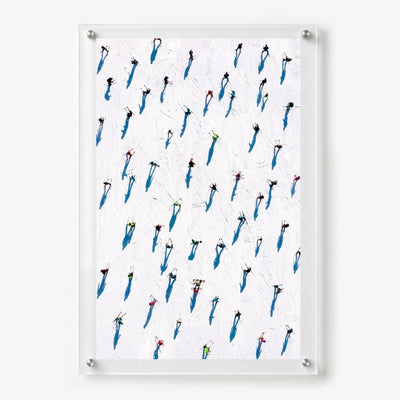 Snow Dots Acrylic Wall Art Print