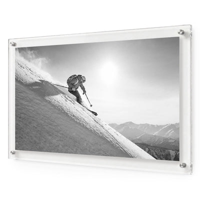 Steep Thrills Black & White Acrylic Wall Art Print