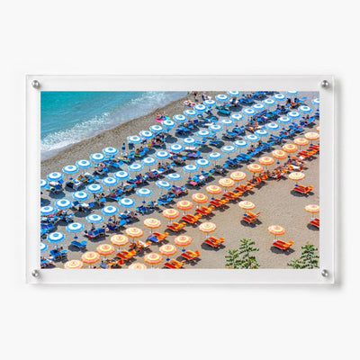 Stripes & Spritz Acrylic Wall Art Print