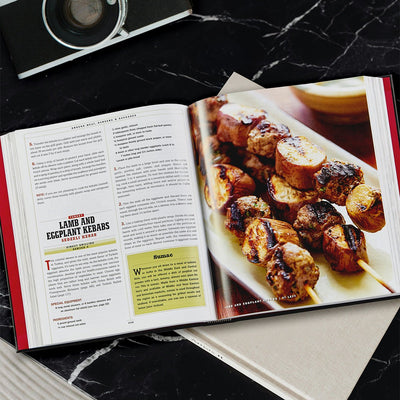 The Barbecue Bible - Coffee Table Book, Leather Bound