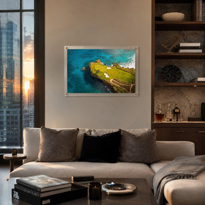 The Floating Fairway Acrylic Wall Art Print