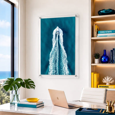 The Getaway Acrylic Wall Art Print - Vertical