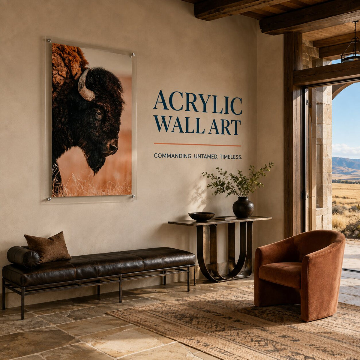 The Lookout Acrylic Wall Art Print