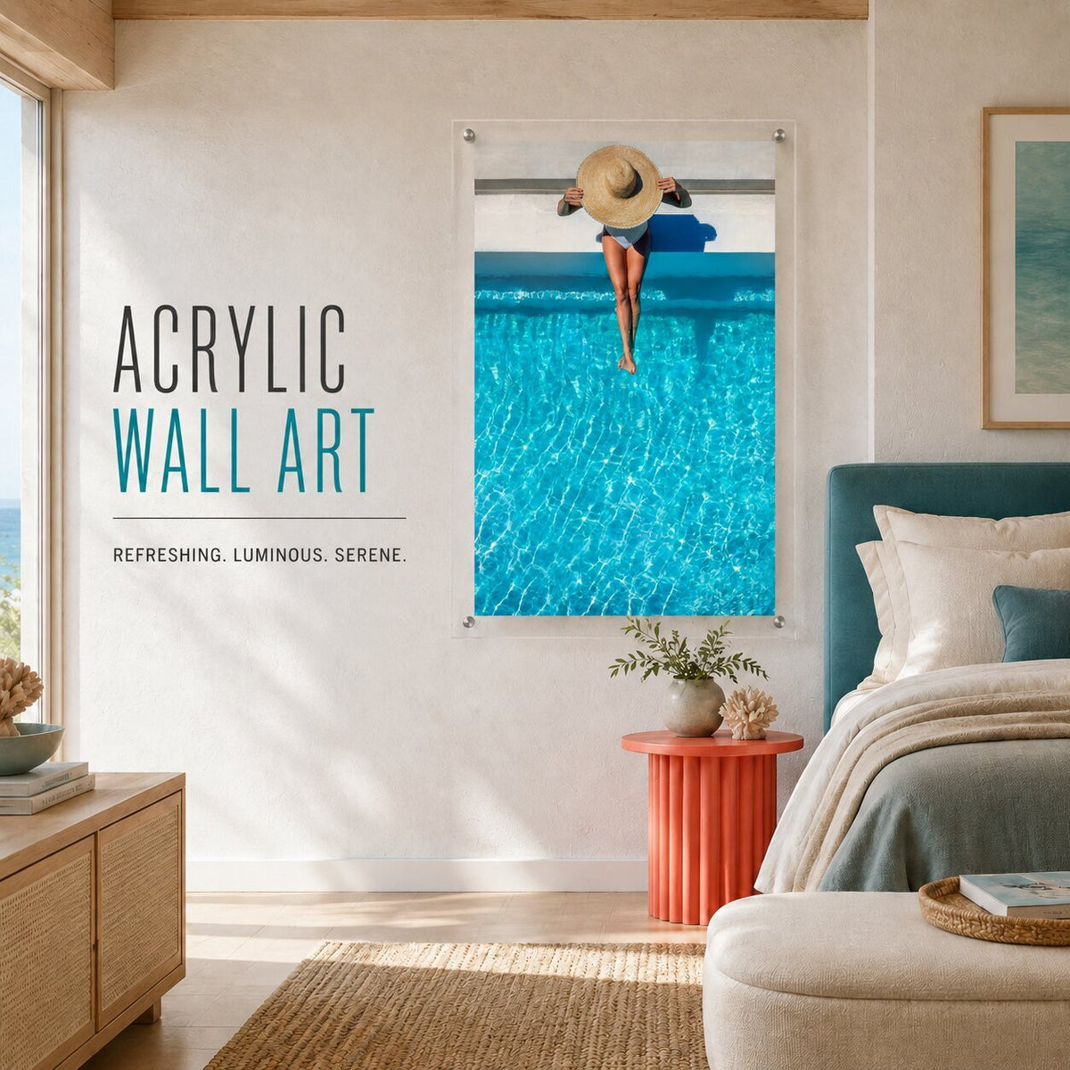 The Temperature Check Acrylic Wall Art Print - Vertical