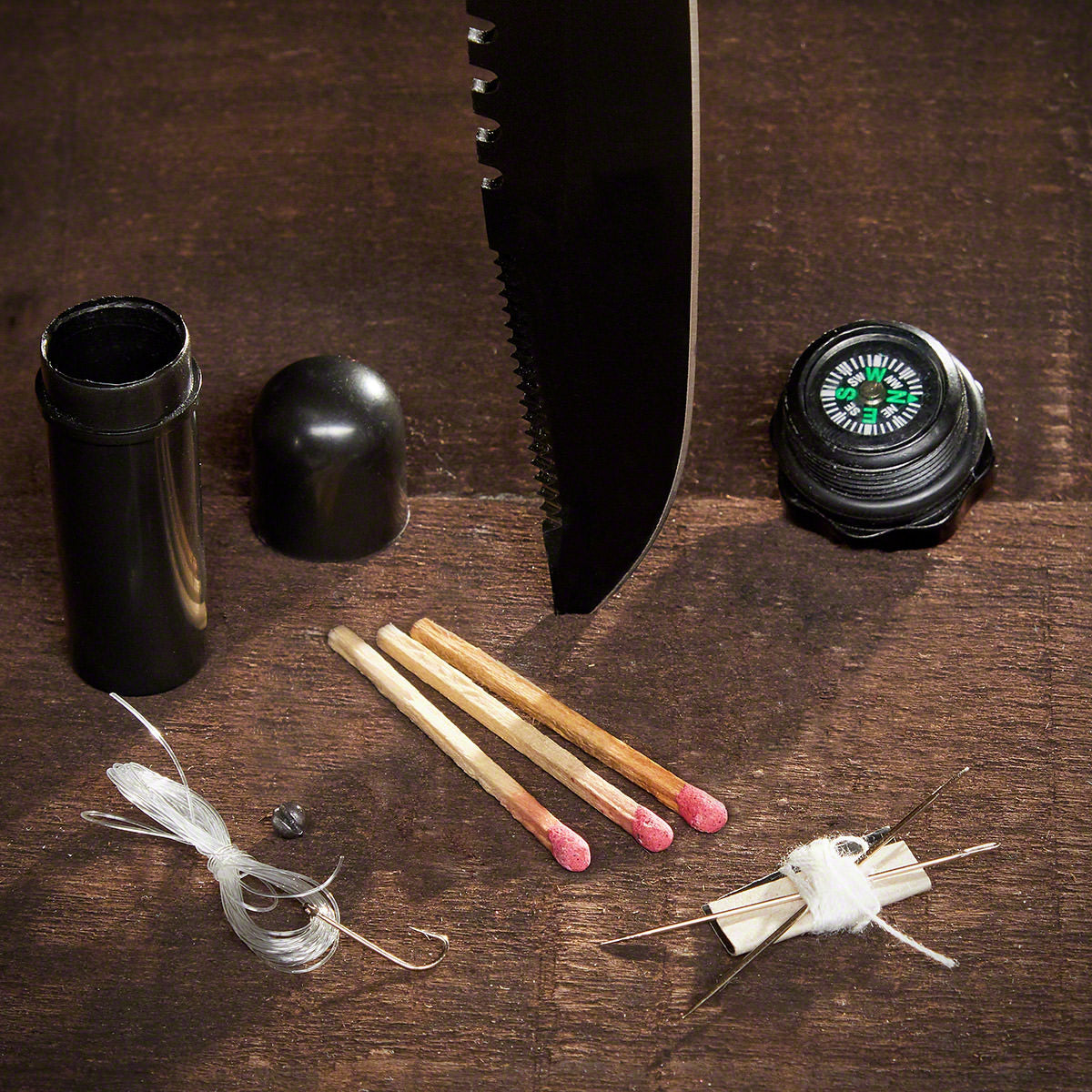 Personalized Set of 5 Survival Groomsmen Knives