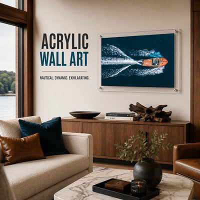 Wake Maker Acrylic Wall Art Print - Horizontal