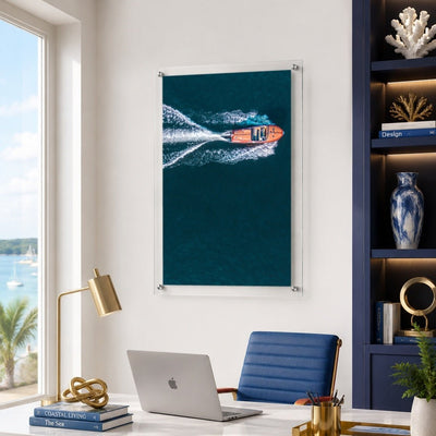 Wake Maker Acrylic Wall Art Print - Vertical
