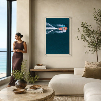 Wake Maker Acrylic Wall Art Print - Vertical