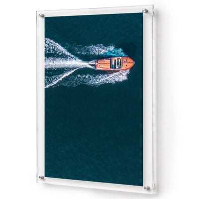 Wake Maker Acrylic Wall Art Print - Vertical