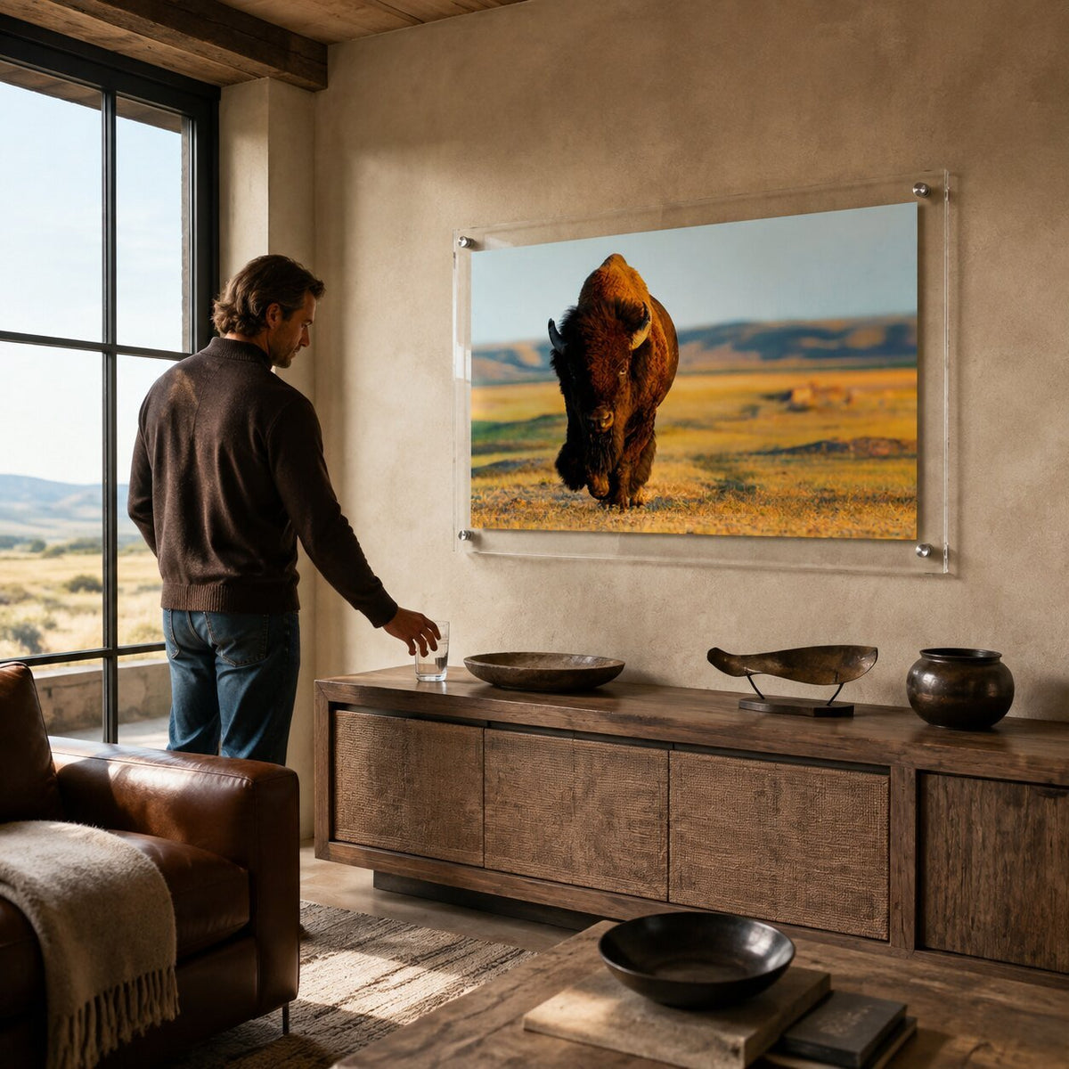 Wild Plains Acrylic Wall Art Print